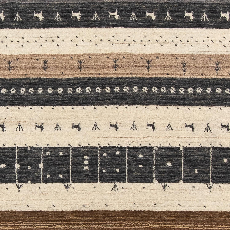 Alfombra de diseño - 204 x 145 cm - beige