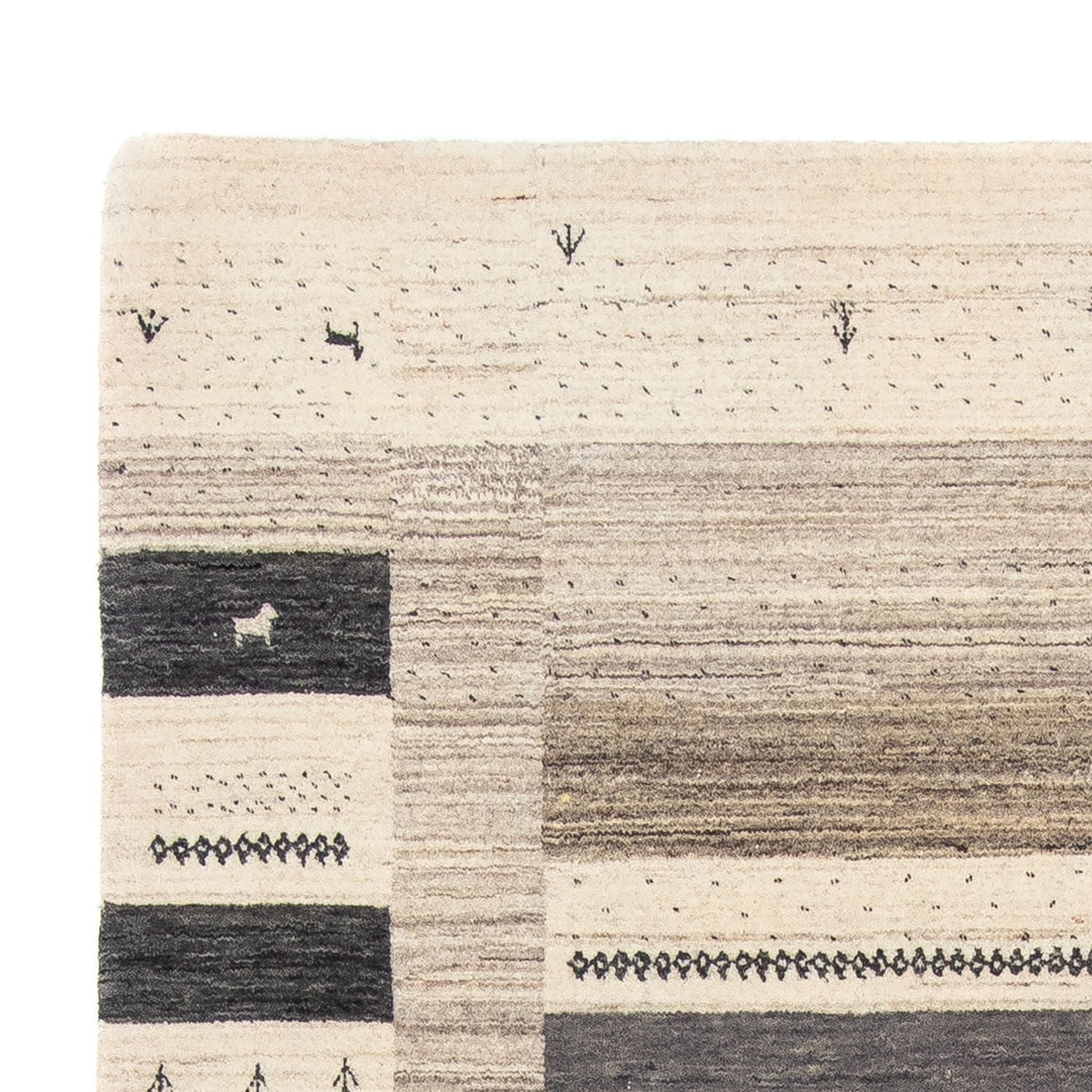 Alfombra de diseño - 204 x 145 cm - beige