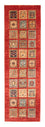 Alfombra de pasillo Alfombra Ziegler - 245 x 75 cm - rojo