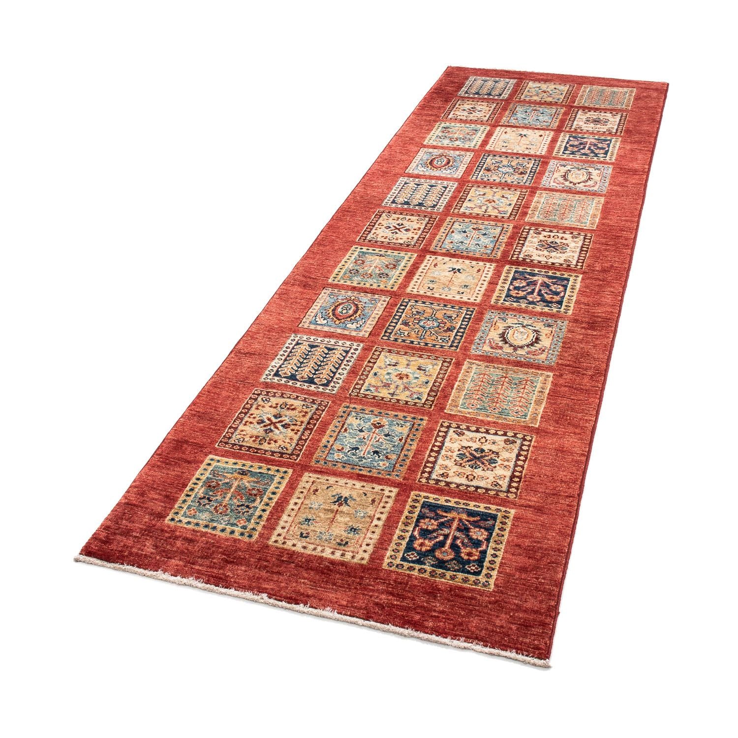 Alfombra de pasillo Alfombra Ziegler - 245 x 75 cm - rojo