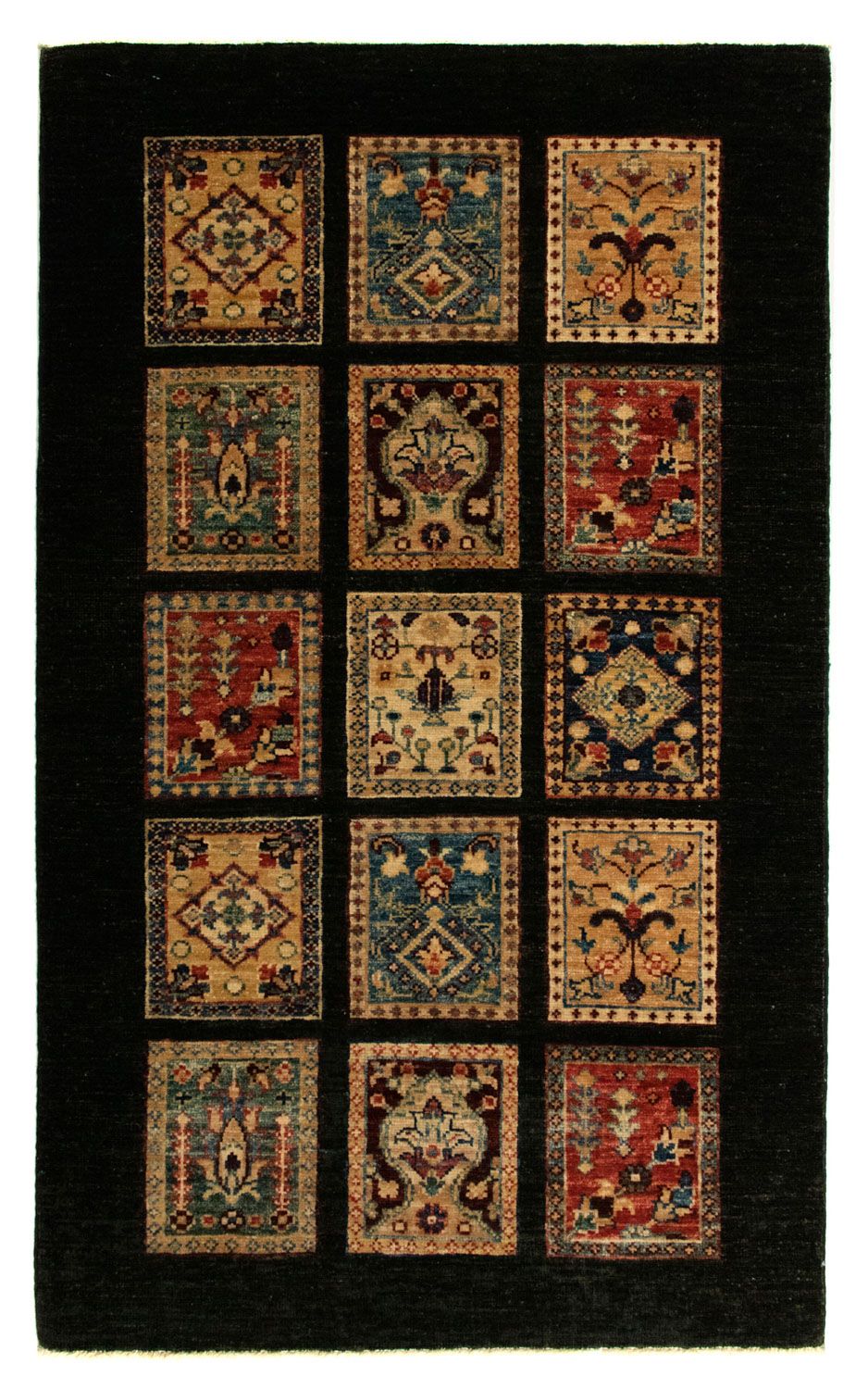 Alfombra Ziegler - 129 x 76 cm - negro