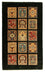 Alfombra Ziegler - 124 x 77 cm - negro