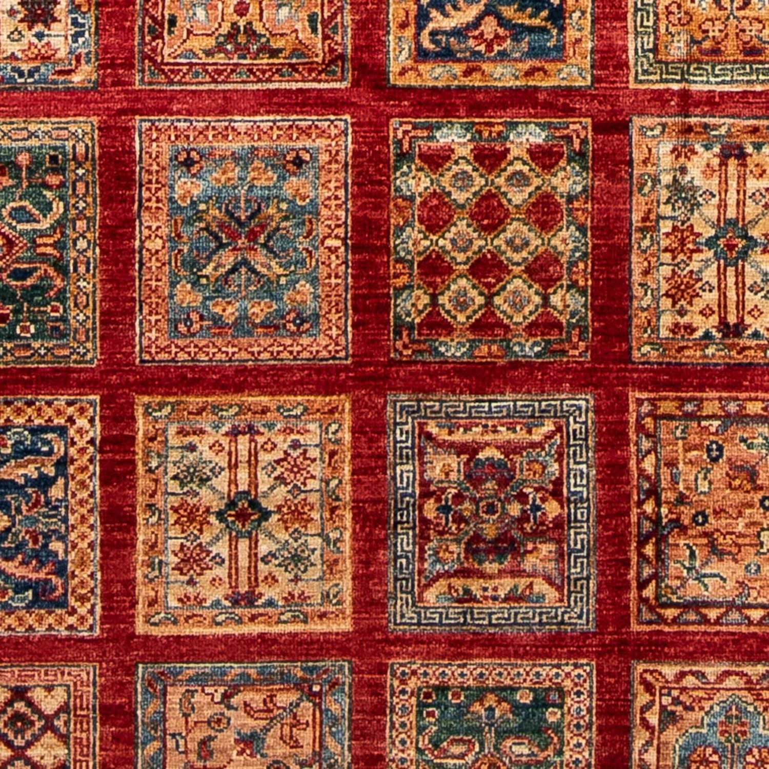 Alfombra Ziegler - 303 x 204 cm - rojo oscuro