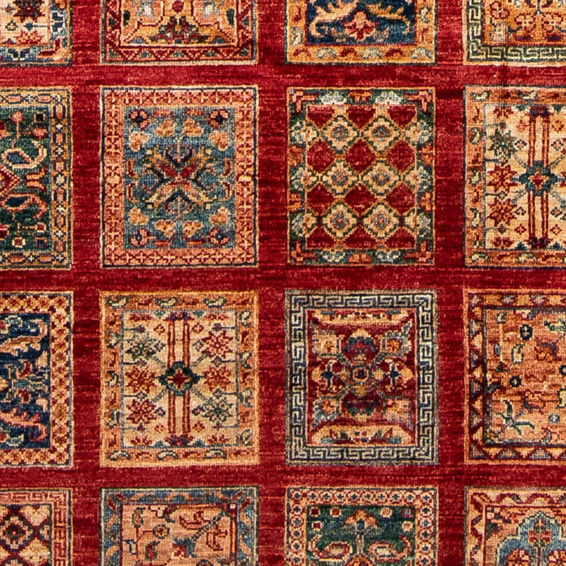 Alfombra Ziegler - 303 x 204 cm - rojo oscuro