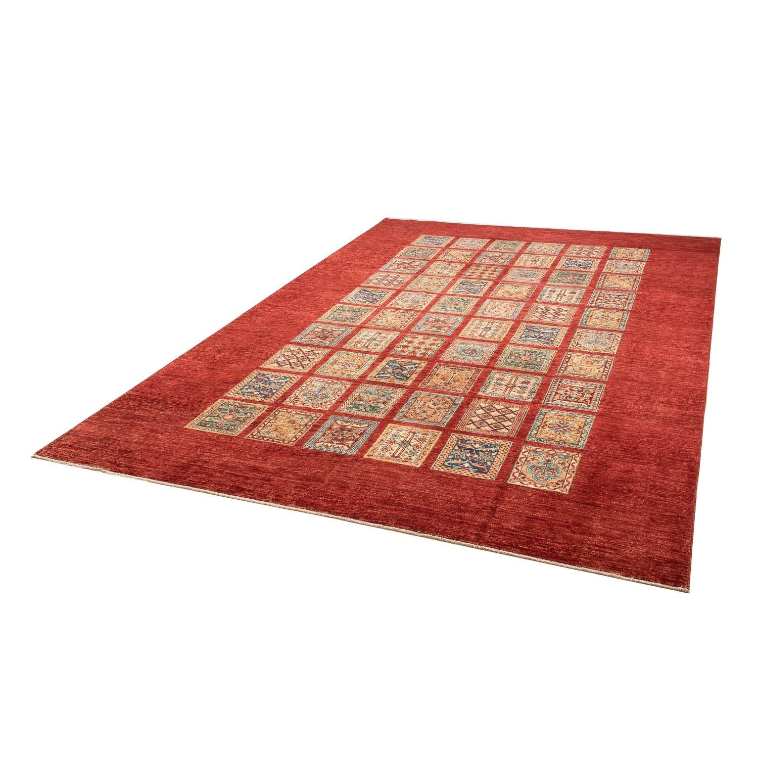 Alfombra Ziegler - 303 x 204 cm - rojo oscuro