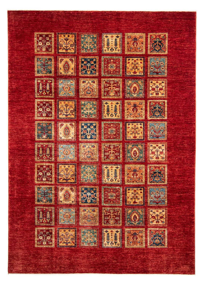 Alfombra Ziegler - 280 x 203 cm - rojo oscuro