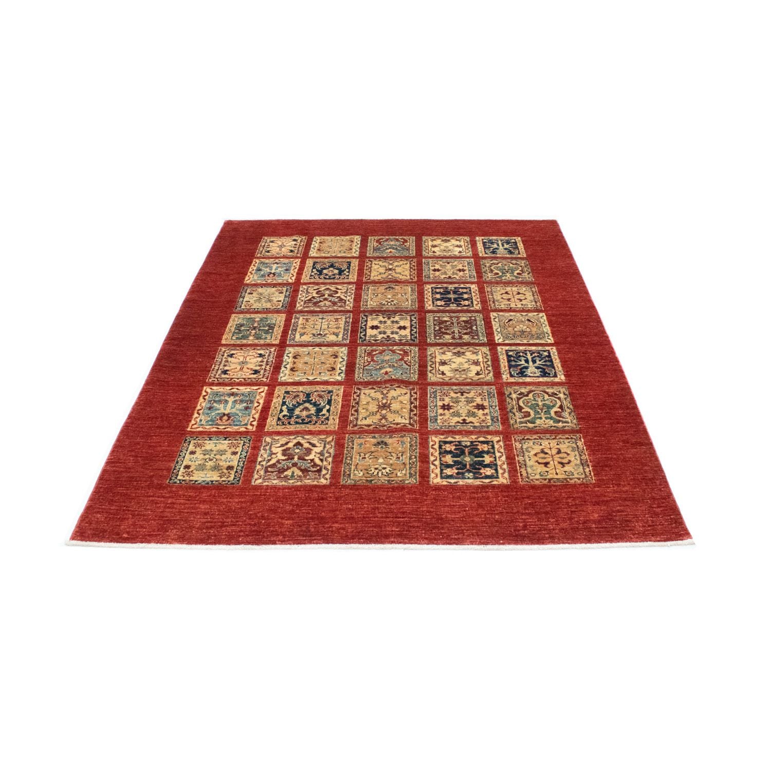 Alfombra Ziegler - 196 x 147 cm - rojo