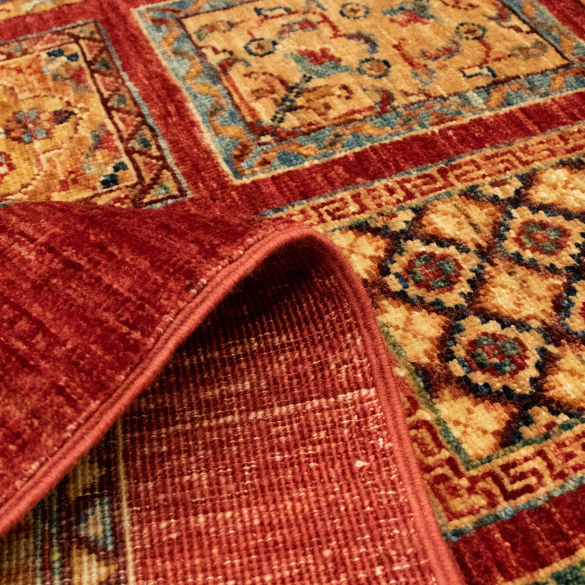 Alfombra Ziegler - 155 x 99 cm - rojo