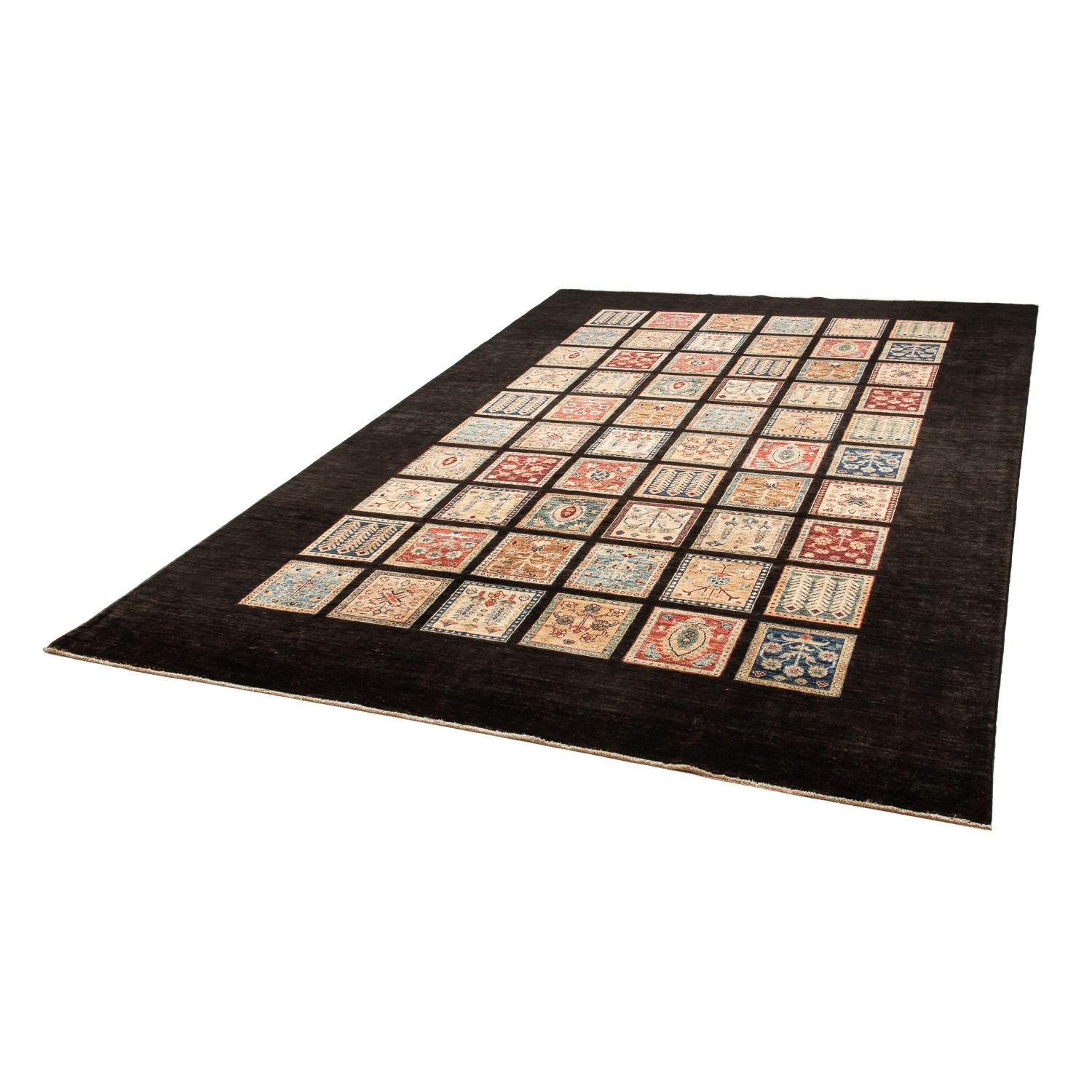 Alfombra Ziegler - 297 x 198 cm - azul oscuro