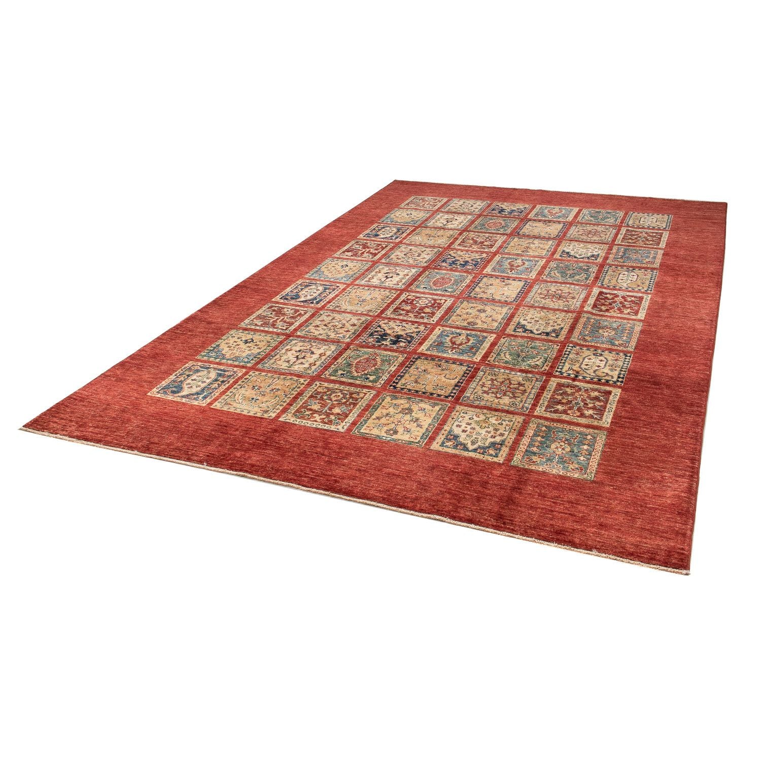 Alfombra Ziegler - 298 x 195 cm - rojo oscuro