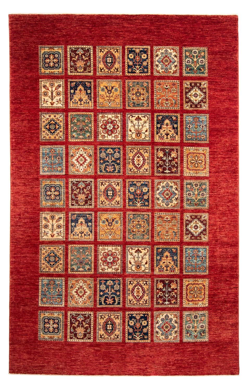 Alfombra Ziegler - 296 x 191 cm - rojo oscuro