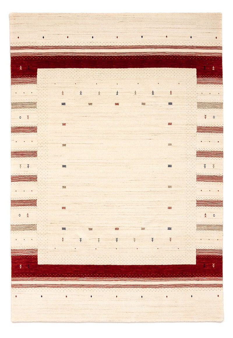 Alfombra Gabbeh - Loribaft Persa - 298 x 203 cm - beige