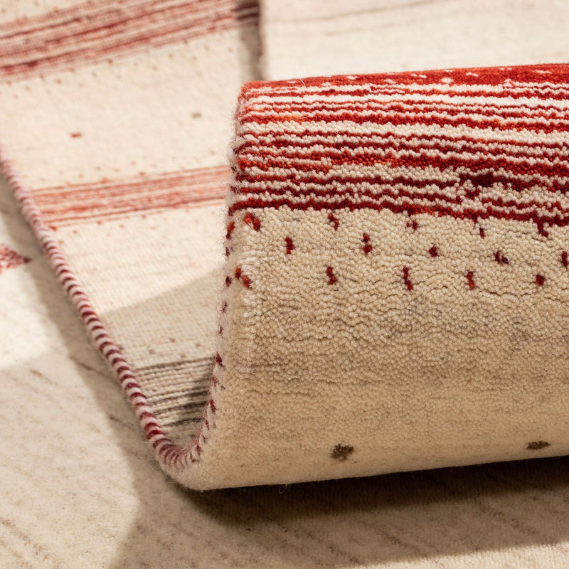Alfombra Gabbeh - Loribaft Persa - 298 x 203 cm - beige