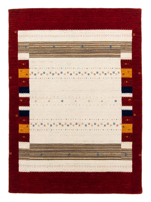 Alfombra Gabbeh - Loribaft Persa - 205 x 142 cm - marrón oscuro