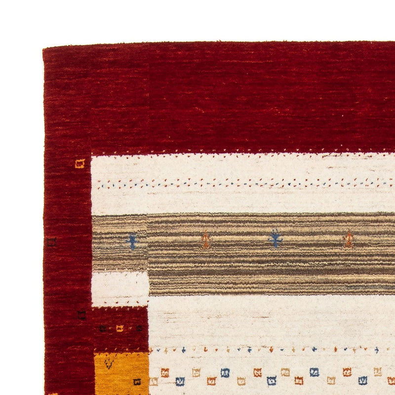 Alfombra Gabbeh - Loribaft Persa - 205 x 142 cm - marrón oscuro