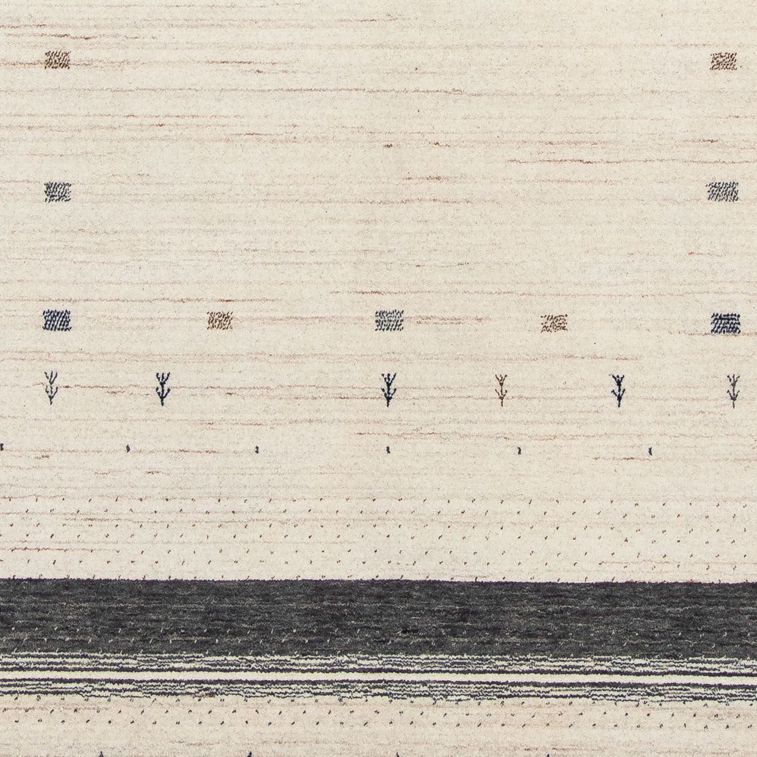 Alfombra Gabbeh - Loribaft Persa - 245 x 169 cm - beige