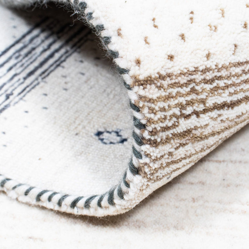 Alfombra Gabbeh - Loribaft Persa - 245 x 169 cm - beige