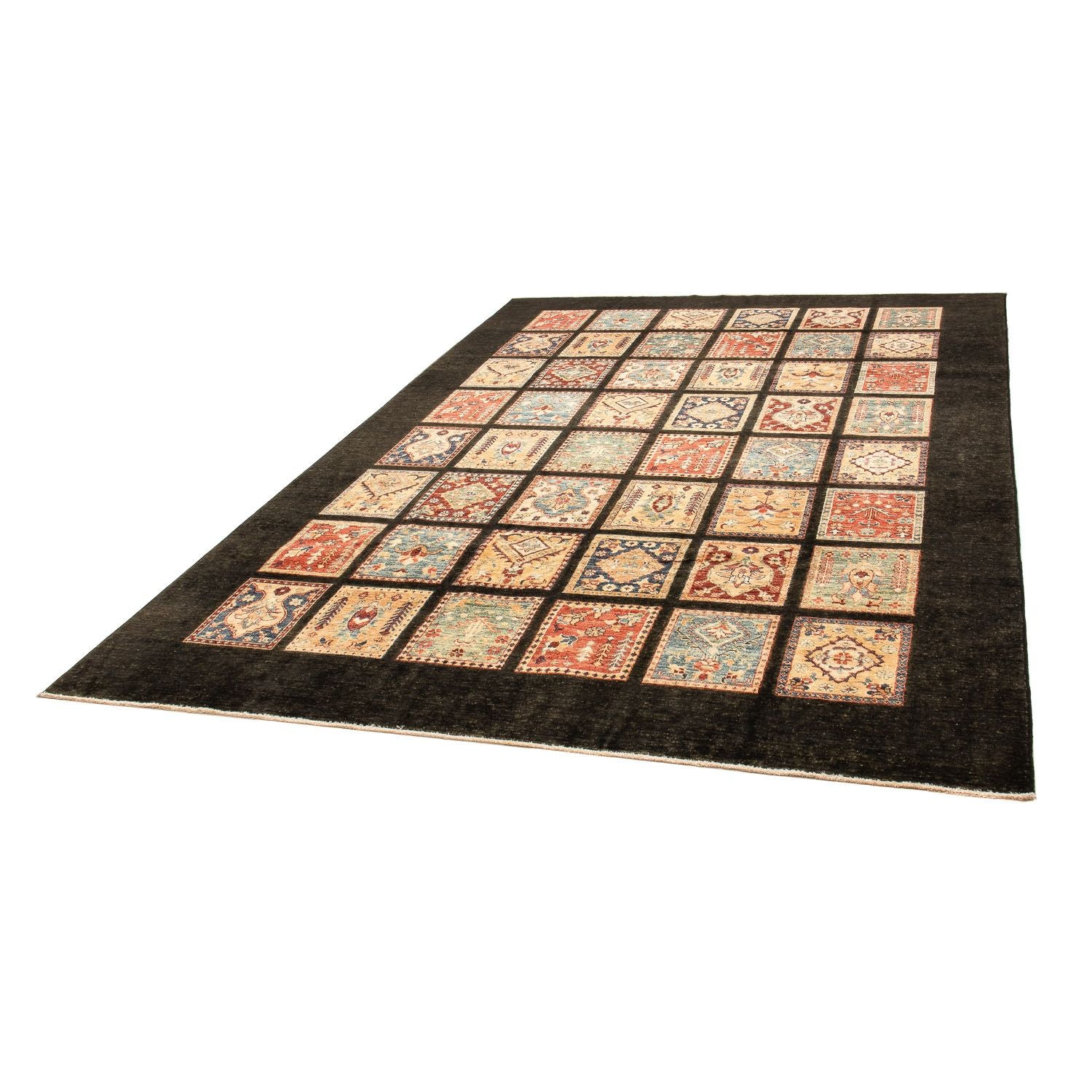 Alfombra Ziegler - 280 x 197 cm - azul oscuro