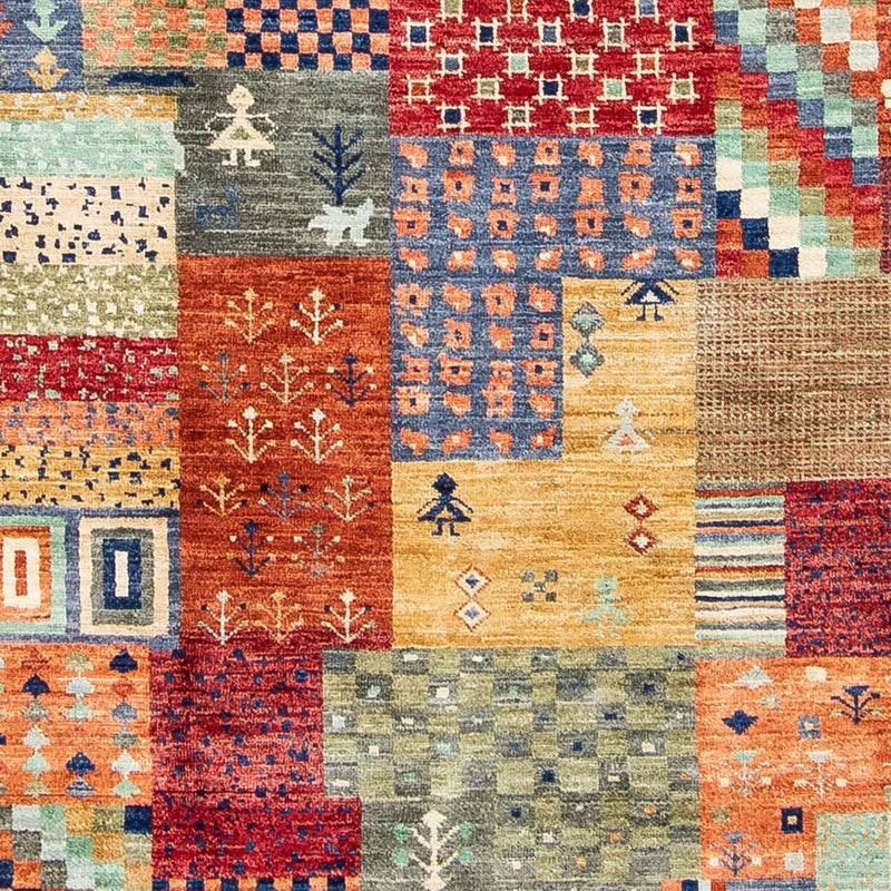 Alfombra Gabbeh - Loribaft Persa - 294 x 197 cm - multicolor