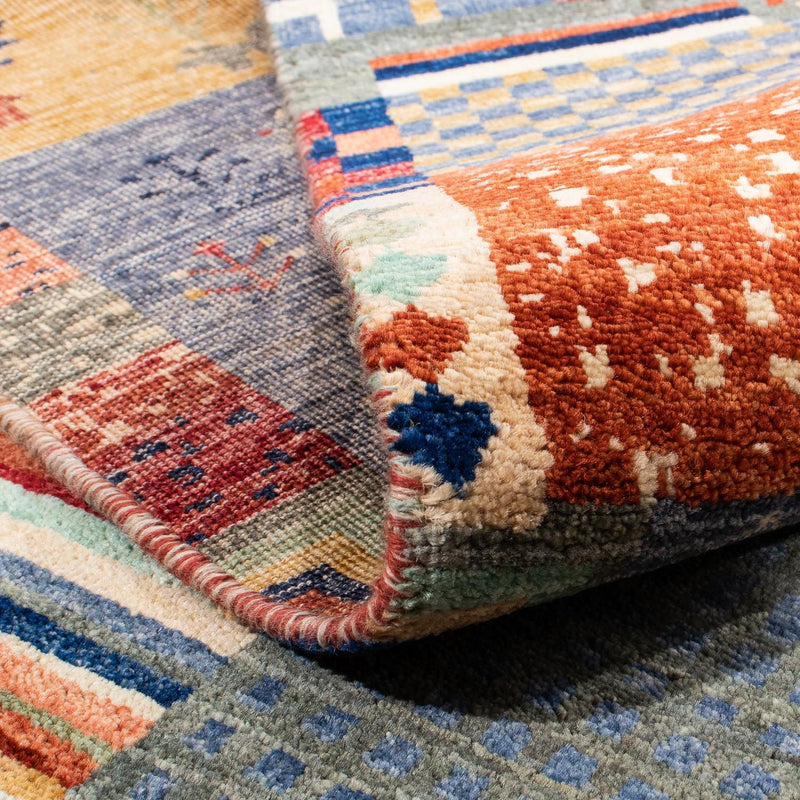 Alfombra Gabbeh - Loribaft Persa - 294 x 197 cm - multicolor