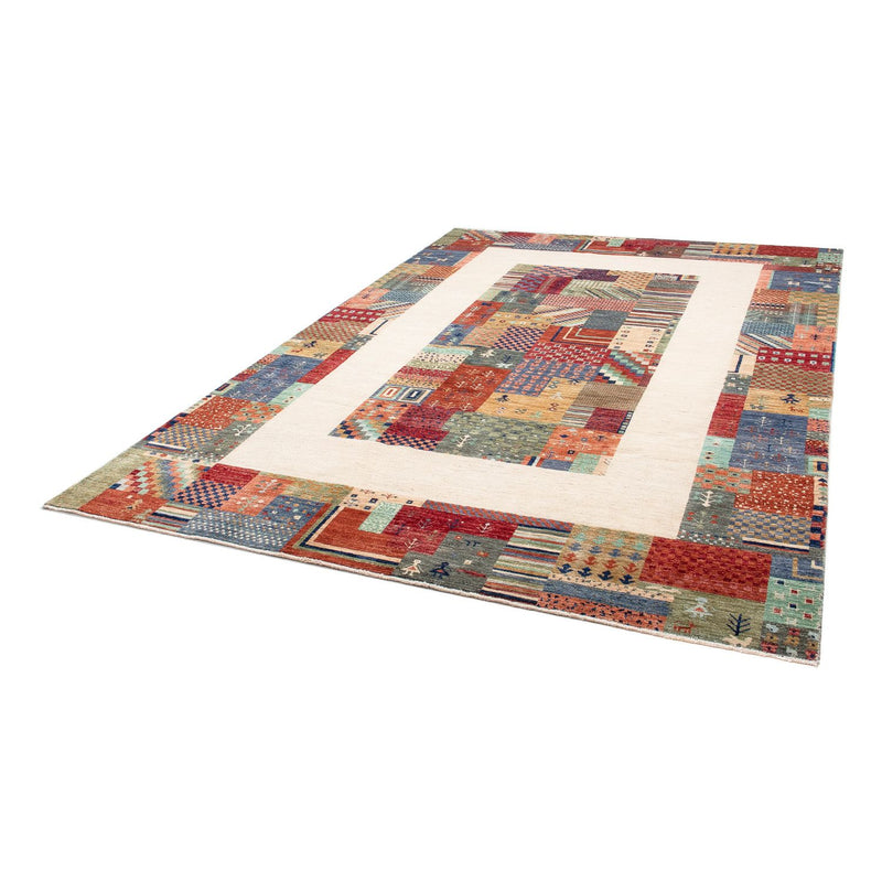 Alfombra Gabbeh - Loribaft Persa - 294 x 197 cm - multicolor