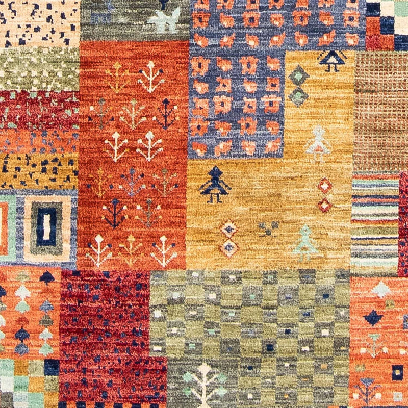 Alfombra Gabbeh - Loribaft Persa - 291 x 198 cm - multicolor