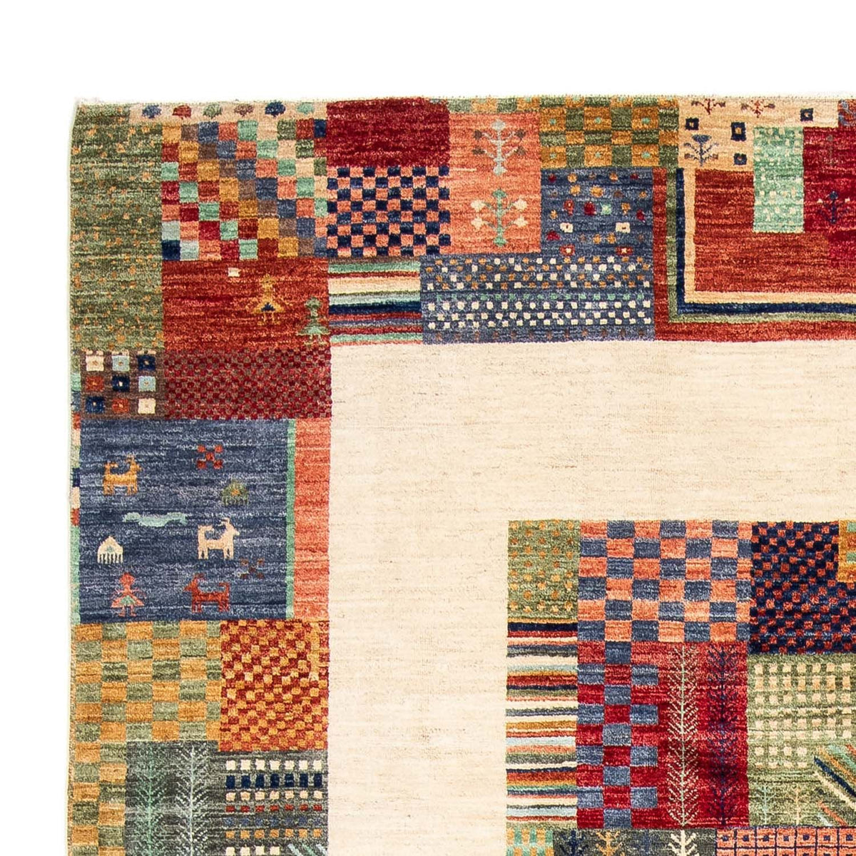 Loribaft Alfombra 198x291cm - Perserteppich Wollteppich