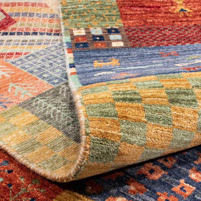 Alfombra Gabbeh - Loribaft Persa - 291 x 198 cm - multicolor