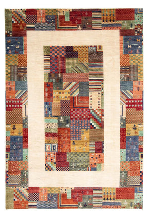 Alfombra Gabbeh - Loribaft Persa - 290 x 200 cm - multicolor