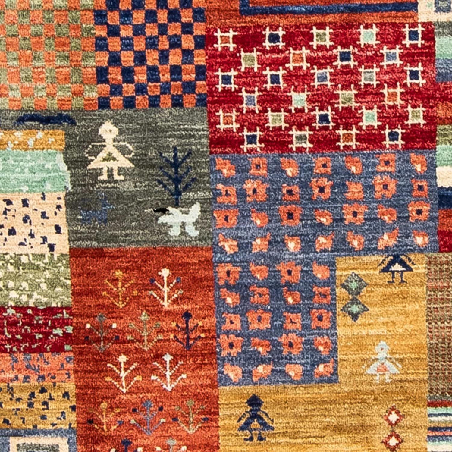 Alfombra Gabbeh - Loribaft Persa - 290 x 200 cm - multicolor