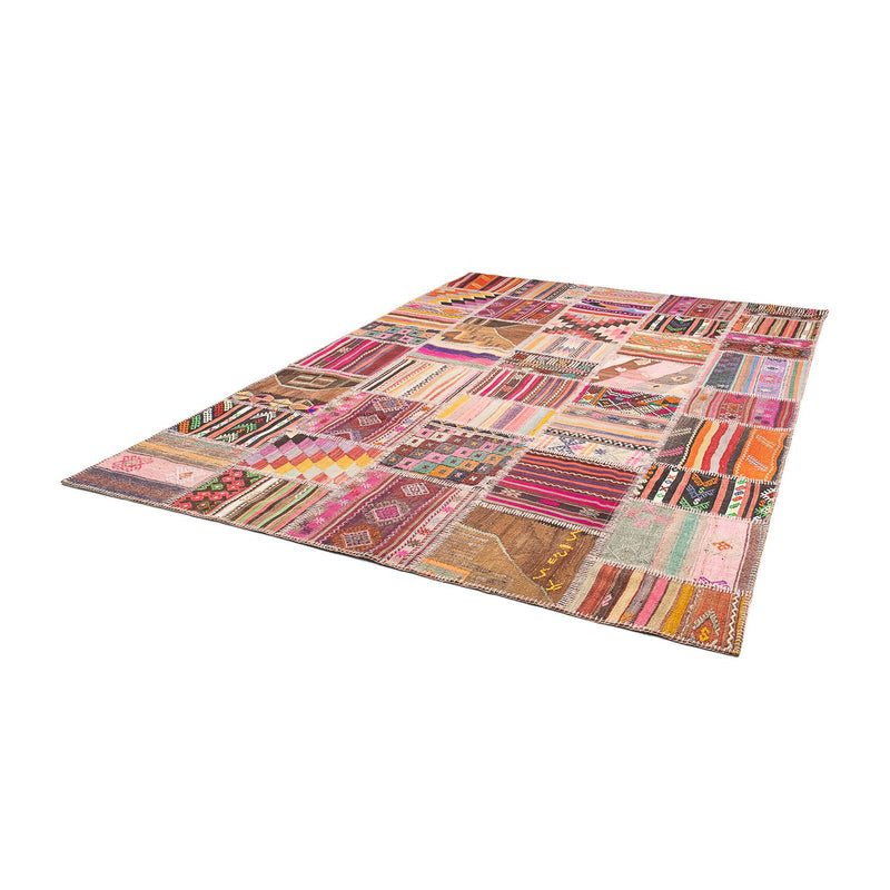 Alfombra de patchwork - 300 x 216 cm - multicolor