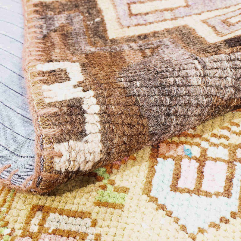 Alfombra de patchwork - 241 x 173 cm - multicolor