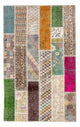 Alfombra de patchwork 184x120cm - Alfombra de lana