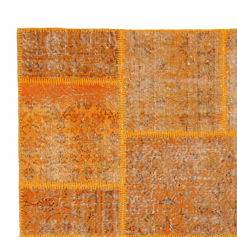 Alfombra de patchwork - 244 x 172 cm - multicolor
