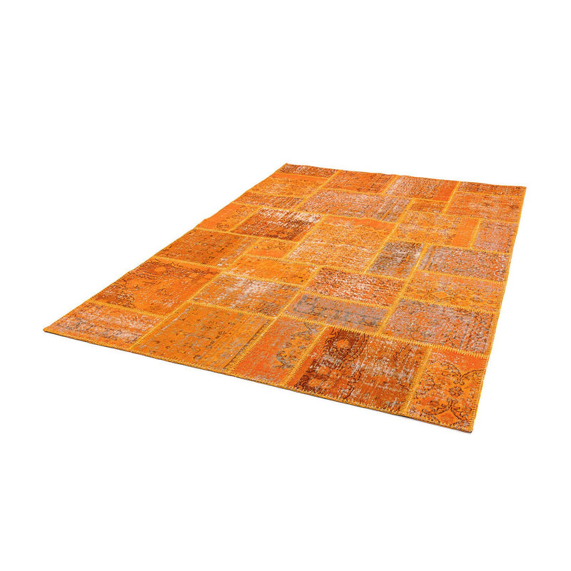 Alfombra de patchwork - 244 x 172 cm - multicolor