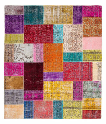 Alfombra de patchwork - 300 x 200 cm - multicolor