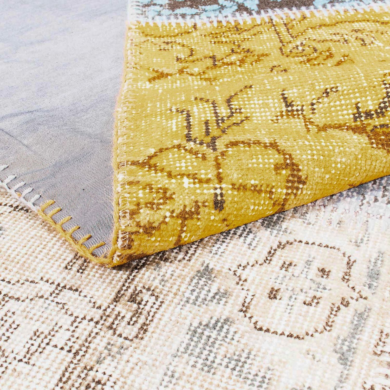 Alfombra de patchwork - 300 x 200 cm - multicolor