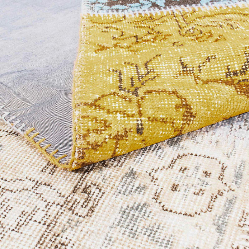Alfombra de patchwork - 300 x 200 cm - multicolor
