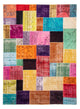 Alfombra de patchwork 365x275cm - Perserteppich Wollteppich