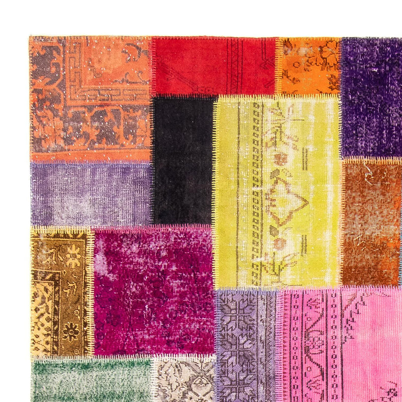 Alfombra de patchwork - 365 x 275 cm - multicolor