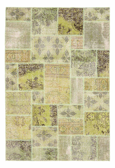 Alfombra de patchwork 172x242cm - Alfombra de lana