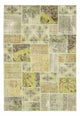 Alfombra de patchwork 242x172cm - Alfombra de lana