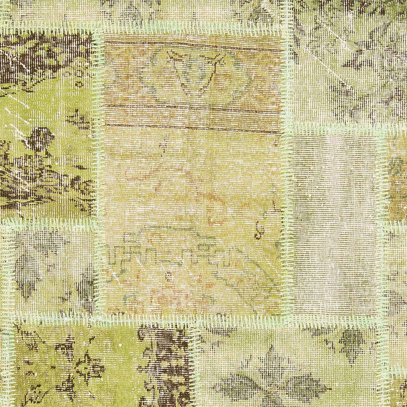 Alfombra de patchwork - 242 x 172 cm - multicolor