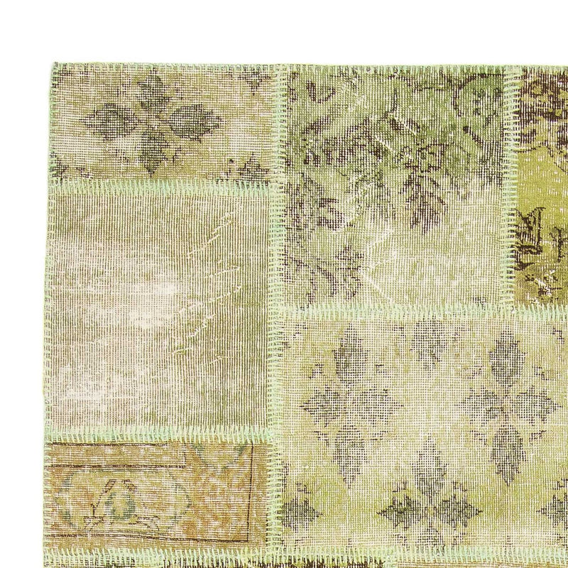 Alfombra de patchwork - 242 x 172 cm - multicolor