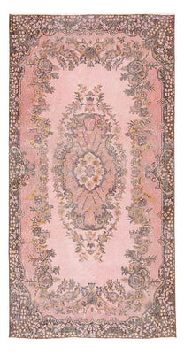 Alfombra de pasillo Alfombra Vintage - 210 x 114 cm - rosa
