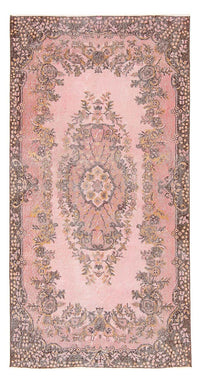 Alfombra de pasillo Alfombra Vintage - 210 x 114 cm - rosa
