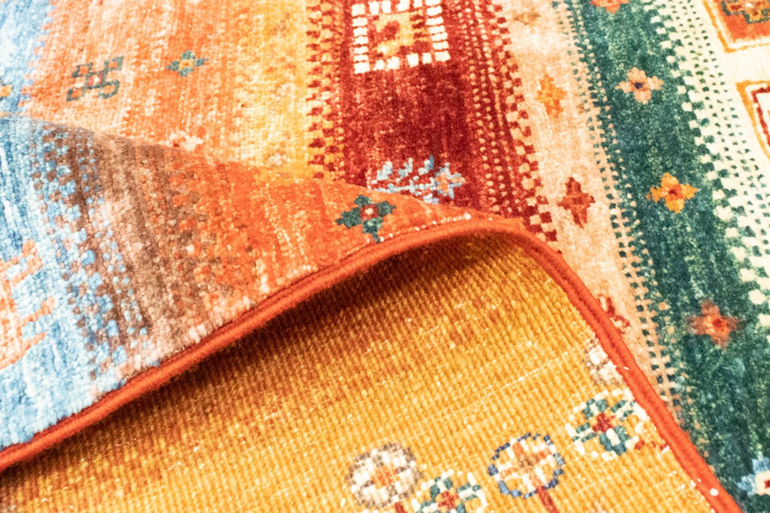 Alfombra Gabbeh - Loribaft Persa - 200 x 150 cm - multicolor