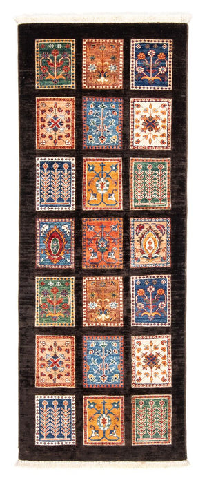 Alfombra de pasillo Alfombra Ziegler - 197 x 73 cm - marrón oscuro
