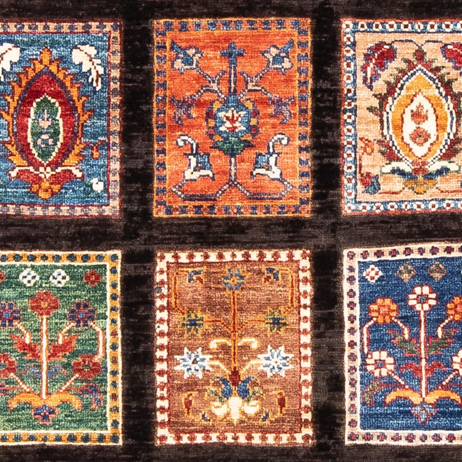 Alfombra de pasillo Alfombra Ziegler - 197 x 73 cm - marrón oscuro
