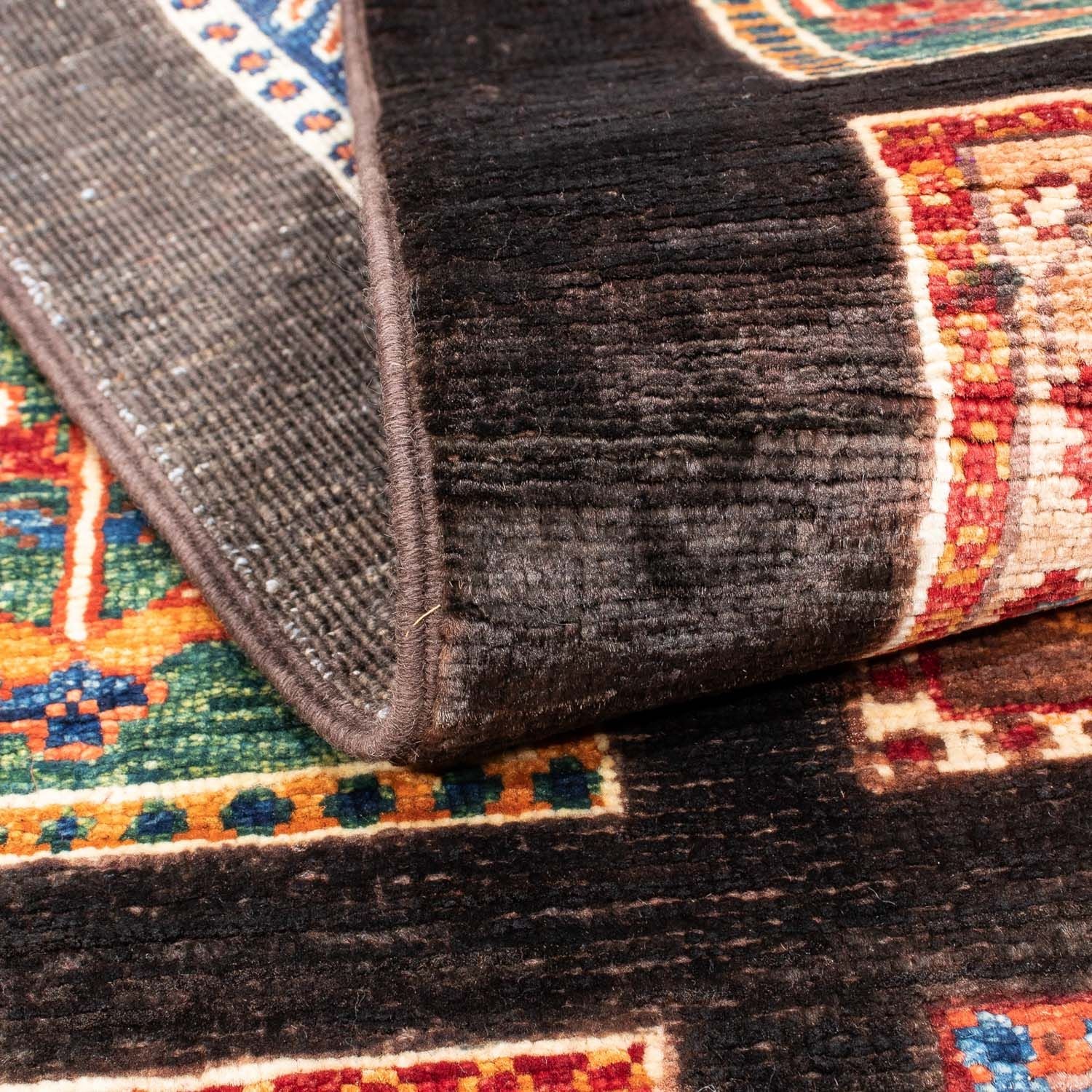 Alfombra de pasillo Alfombra Ziegler - 197 x 73 cm - marrón oscuro